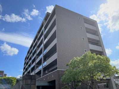 【外観】 | サーパス西新ネオステージ | 建物外観：マンション外観     （2022年6月撮影）