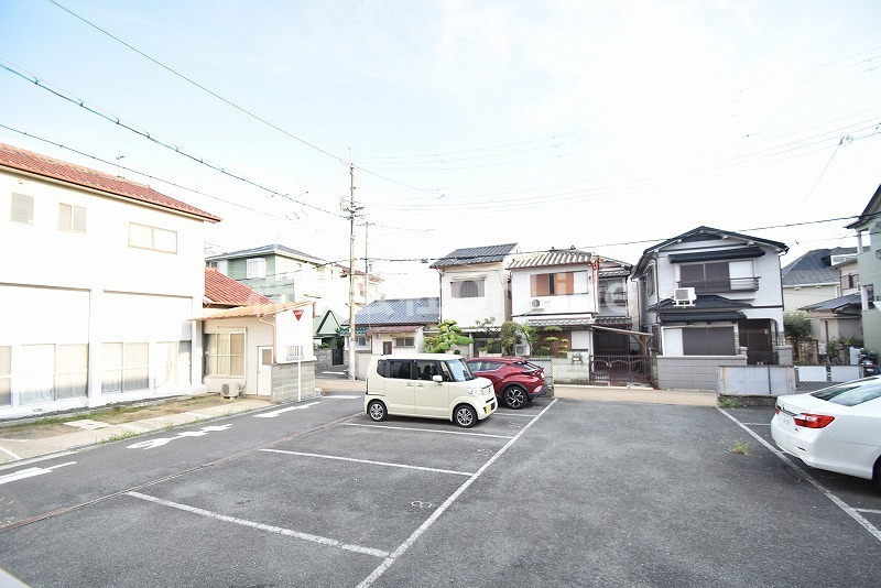 マスダハイツの駐車場