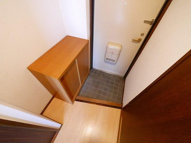 フルーエントⅢの玄関|収納もある玄関です