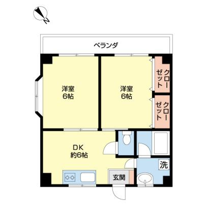 サンヒルズ南馬込の間取り