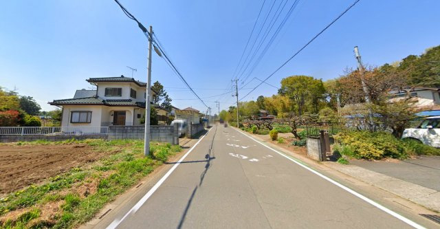 敷地面積90坪～　売地　川越市笠幡 4期　の前面道路含む現地写真|前面道路：北東側6.3ｍ公道、お車の出し入れもラクラクです♪