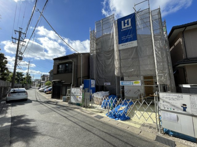 【外観】 | 守山区長栄 全1棟 1号棟＜仲介手数料無料＞廿軒家小・守山中　新築一戸建て | 〈内覧予約キャンペーン実施中！〉マックスバリュde住まい相談までご連絡下さい。