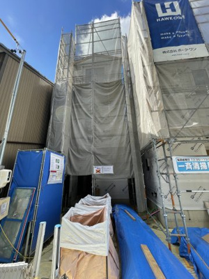 【外観】 | 守山区長栄 全1棟 1号棟＜仲介手数料無料＞廿軒家小・守山中　新築一戸建て | 〈内覧予約キャンペーン実施中！〉マックスバリュde住まい相談までご連絡下さい。