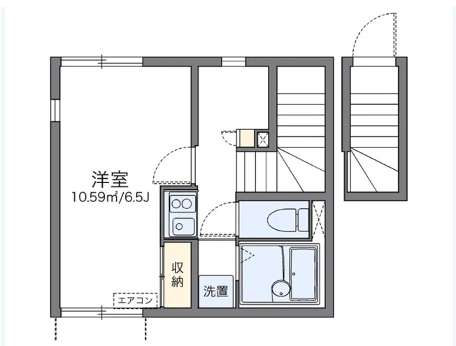 【間取り】 | サークル西台