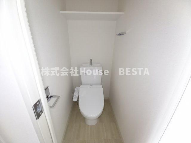 プレサンス神戸キュリオのトイレ