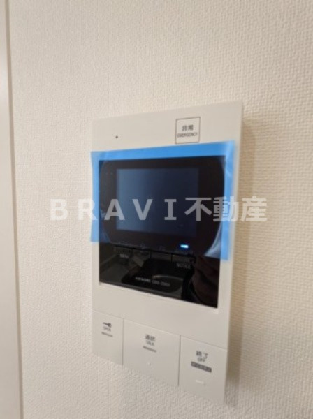 セファ上本町 BRAVI不動産のセキュリティ|【セファ上本町】モニター付きインターホン