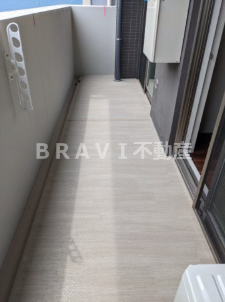セファ上本町 BRAVI不動産のバルコニー|【セファ上本町】きれいなバルコニーです