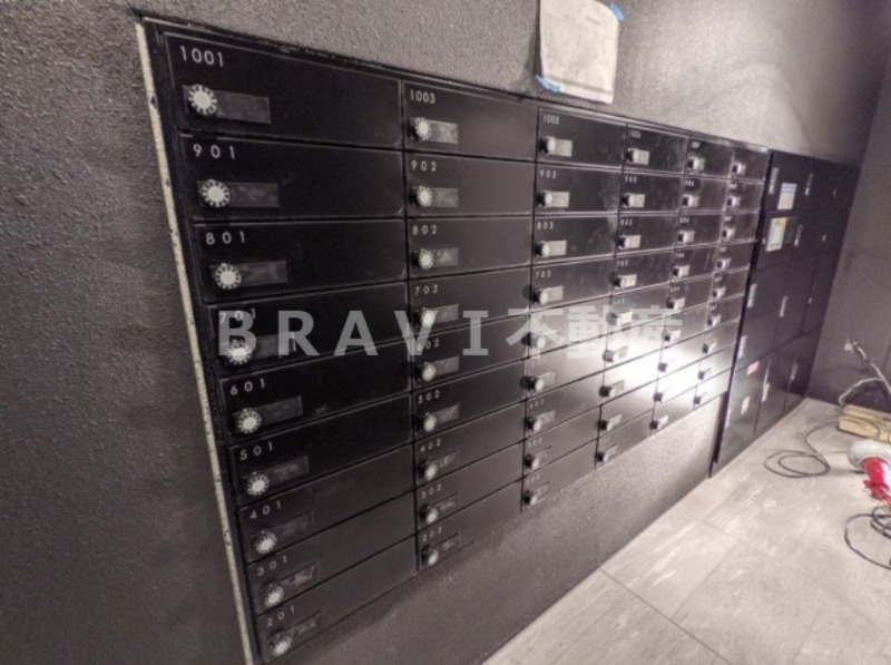 セファ上本町 BRAVI不動産の設備|【セファ上本町】郵便受け