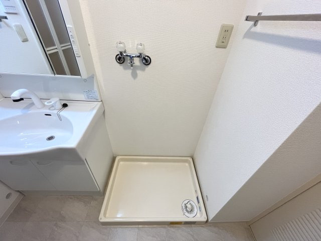 洗濯機置き場です！