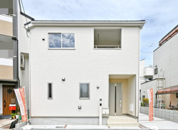 伊丹市安堂寺町新築戸建｜2階建3LDK+WICLで駐車も2台可能！｜限定1邸の地震に強い家