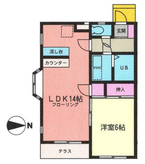 【間取り】 | パラディーンI