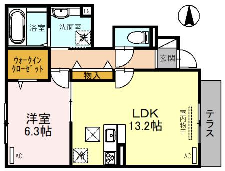 D-ROOM悠久の間取り