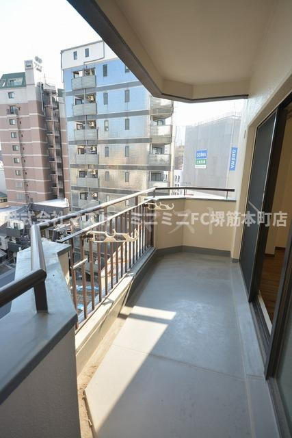 梅田プレミアムコートのバルコニー|他号室参考写真