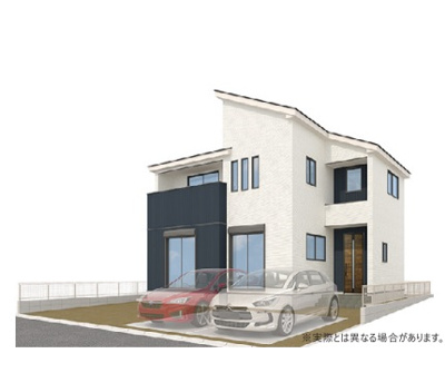 【外観パース】 | 高崎市中居町新築住宅　18期①