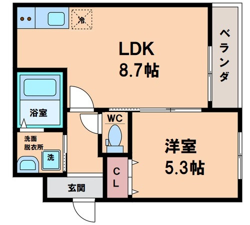 【間取り】 | フジパレス我孫子西Ⅴ番館