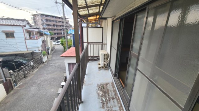 乙木1丁目戸建のバルコニー