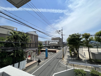 【展望】 | 前面に高いマンションなどがなく開放的な眺望がひろがります。