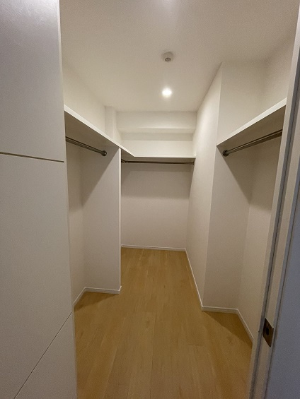 港区三田２丁目の賃貸マンションのその他|ウォークインクローゼット