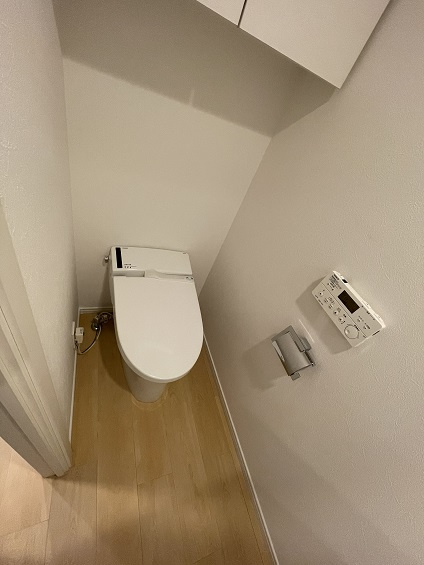 港区三田２丁目の賃貸マンションのその他|トイレ