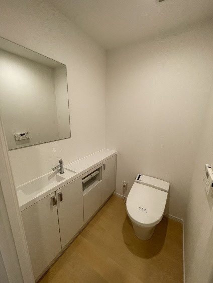 港区三田２丁目の賃貸マンションのその他|トイレ
