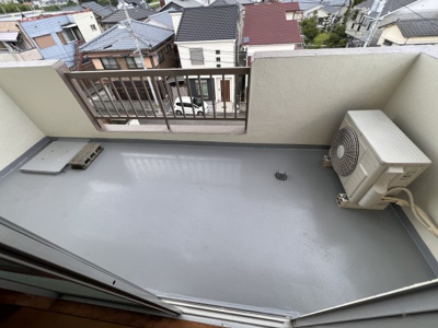 【バルコニー】 | コーポ岡部 | お洗濯にも便利なバルコニー付き