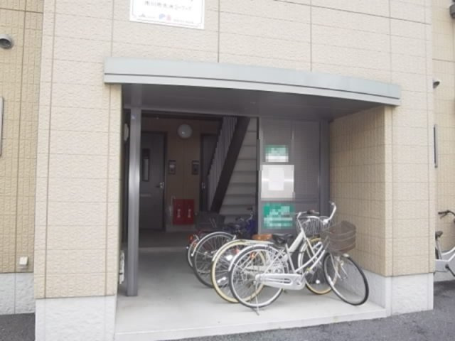 リバーサイドのエントランス