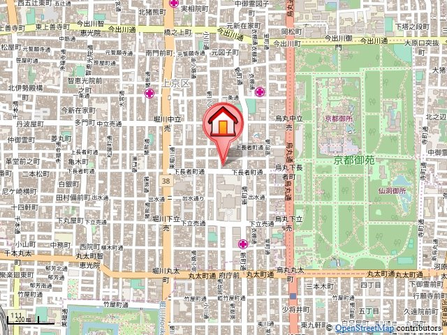 Optima御所西藪之内町（オプティマ御所西藪之内町）の地図