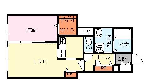 サンパレイユの間取り