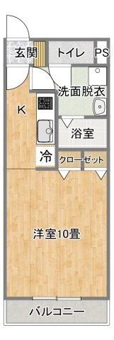 ヒーローマンション･グランデの間取り
