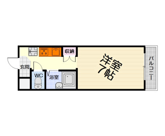 【間取り】 | フルーリ深井