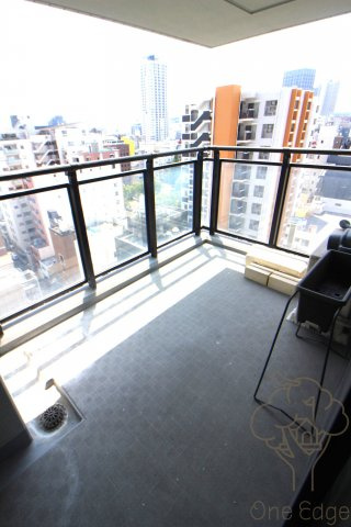シティタワー堀江のバルコニー