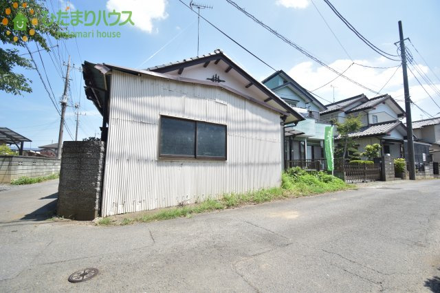 鴻巣市滝馬室　売地の前面道路含む現地写真|8/9撮影