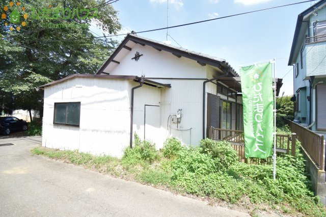 鴻巣市滝馬室　売地の外観|8/9撮影