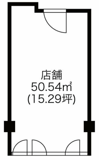 【間取り】 | 中区錦１丁目貸店舗・事務所N
