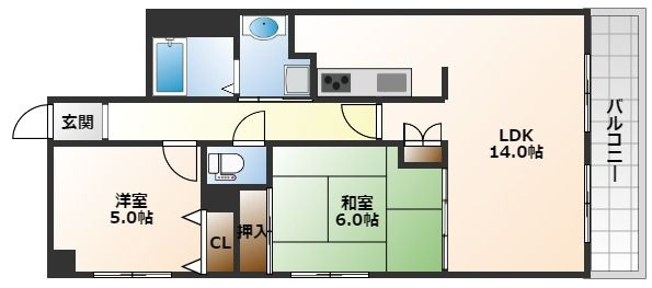 【間取り】 | アーバンコート西緑丘