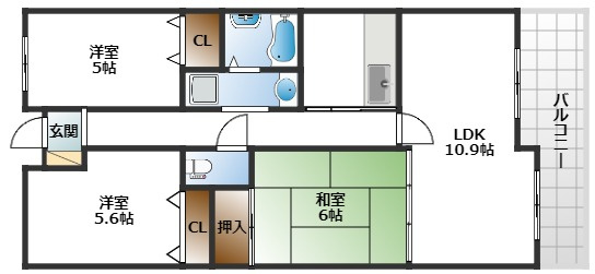 【間取り】 | グランドコート向丘