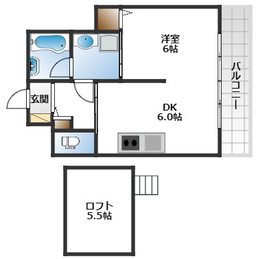 【間取り】 | F-cube 1stToyonaka sta.side