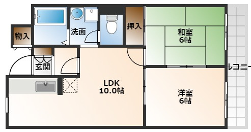 【間取り】 | アンビエント緑地公園