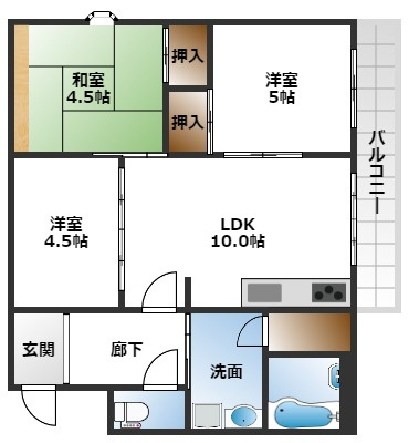 【外観】 | スカイコート北之防