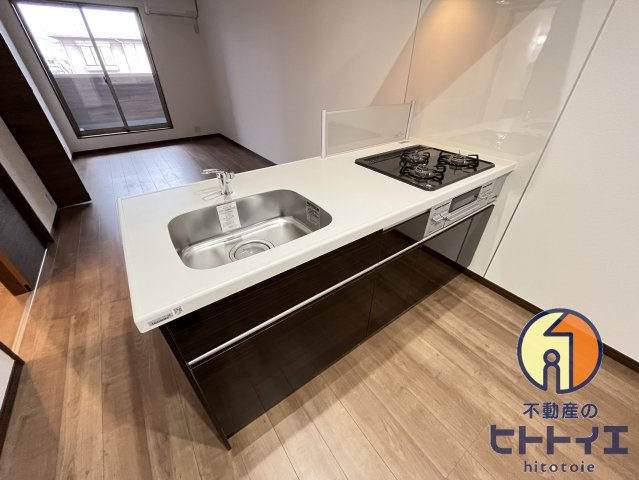 k-ideal八女Ⅱ　A棟のキッチン