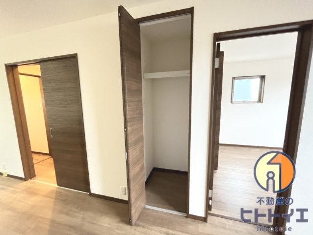 k-ideal八女Ⅱ　A棟の収納|リビング収納スペースです♪