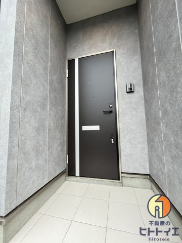 k-ideal八女Ⅱ　A棟の玄関