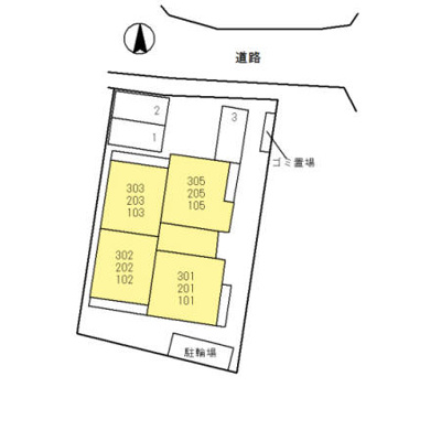 【区画図】 | エトワールウエスト