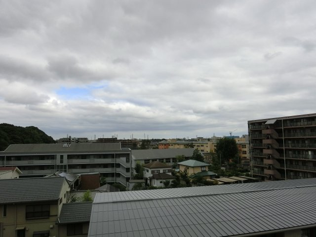 ライオンズガーデン幕張の展望|5階部分につき開放的　眺望良好