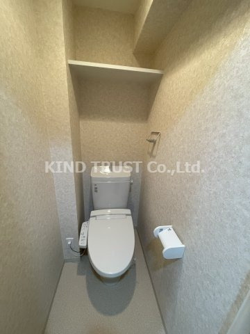Luxe天神橋のトイレ|落ち着いたトイレです