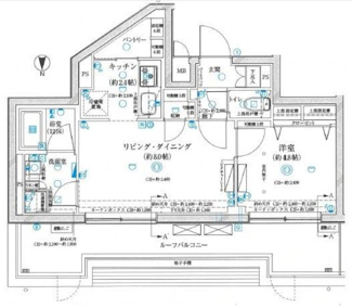 【間取り】 | GRAN PASEO神楽坂Ⅱ（旧ディアレイシャス神楽坂）
