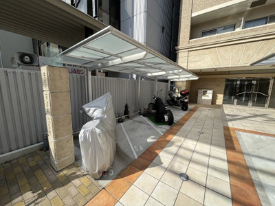 【その他共用部分】 | セントロイヤルクラブ新大阪 | バイク置き場です