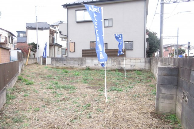 川越市的場　建築条件なし売地　「霞ヶ関駅」徒歩　の外観