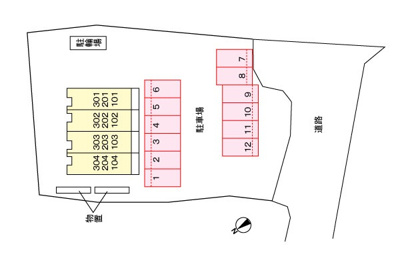 【区画図】 | アンジュ