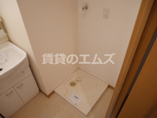 【設備】 | グレイス竹下  | グレイス竹下の室内洗濯機置き場
